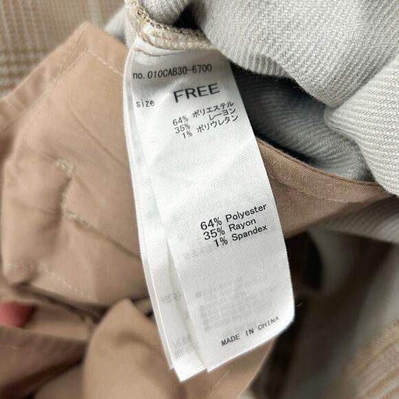 Moussy Tan Plaid Chore Shirt Jacket Oversized - Picture 7 of 7